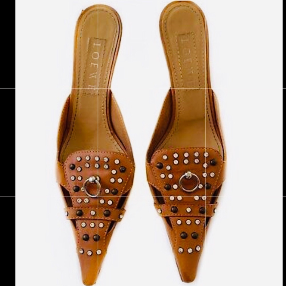 LOEWE Jewel embellished shoes. Made in Italy. Sz 6
